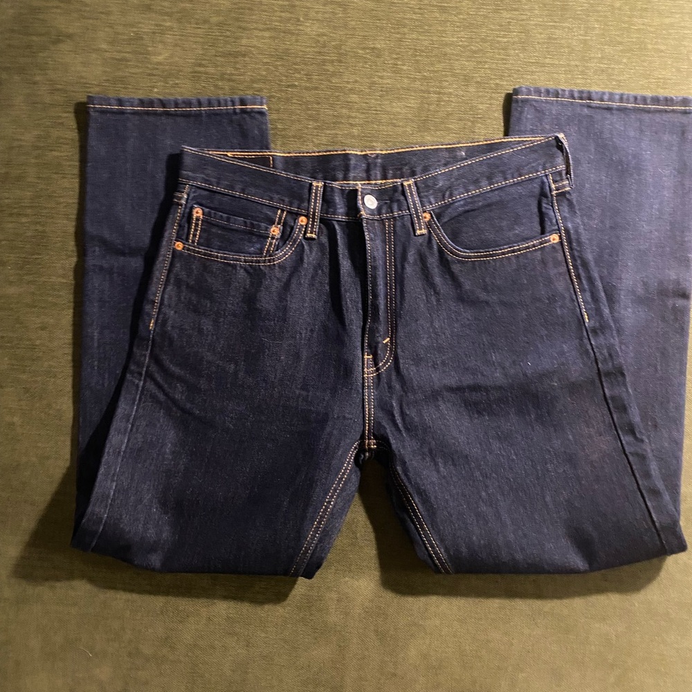 Classic Levis 505 Blue Denim Jeans
